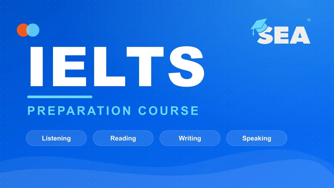 دورة تحضير اختبار الآيلتس IELTS في أكاديمية S.E.A